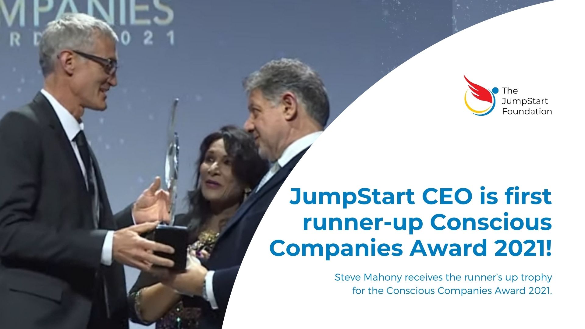 JumpStart CEO is first runner-up Conscious Companies Award 2021!