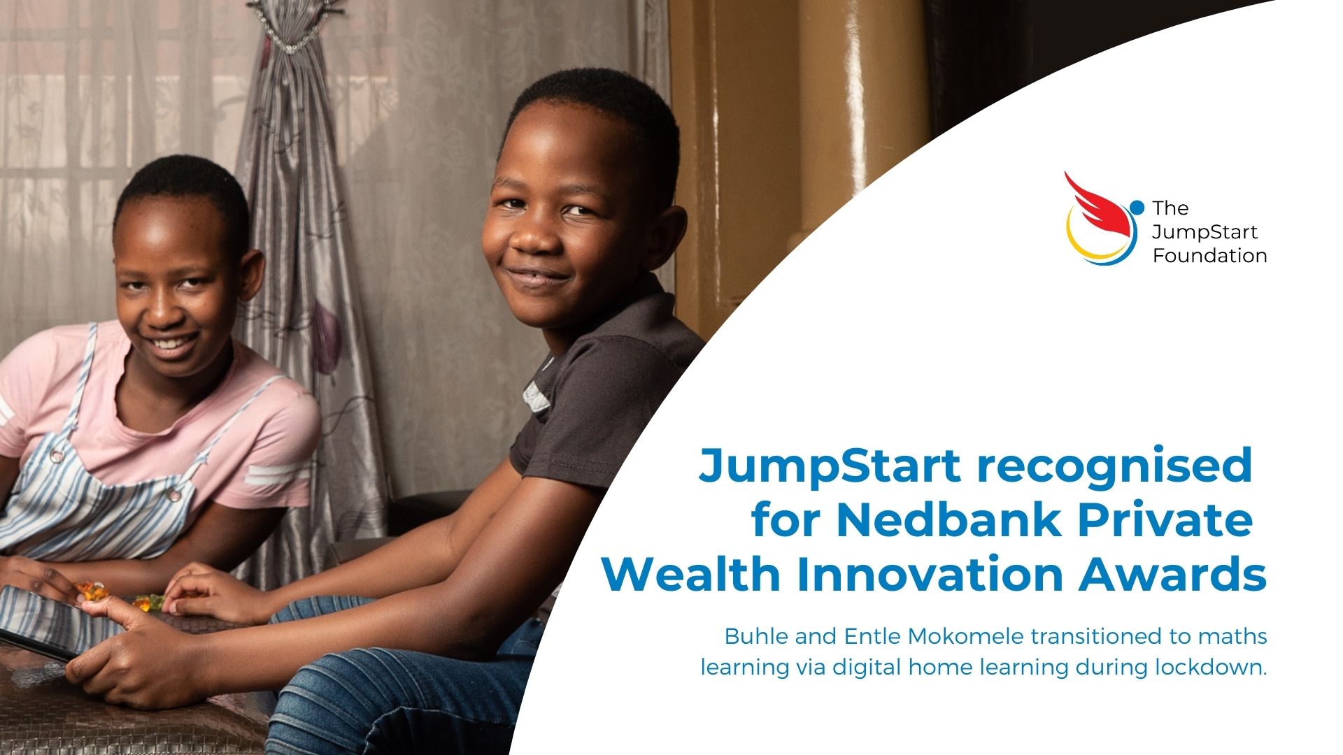 JumpStart recognised for Nedbank Private Wealth Innovation Awards