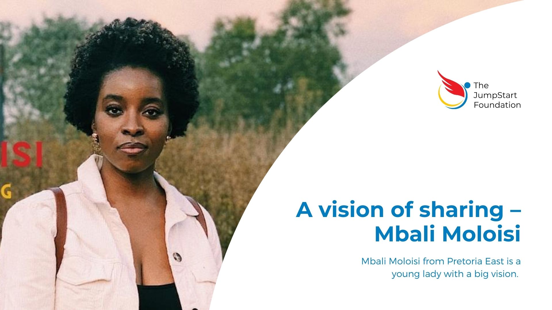 A vision of sharing – Mbali Moloisi